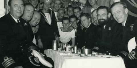 Christmas onboard the Submarine HMS Sentinel